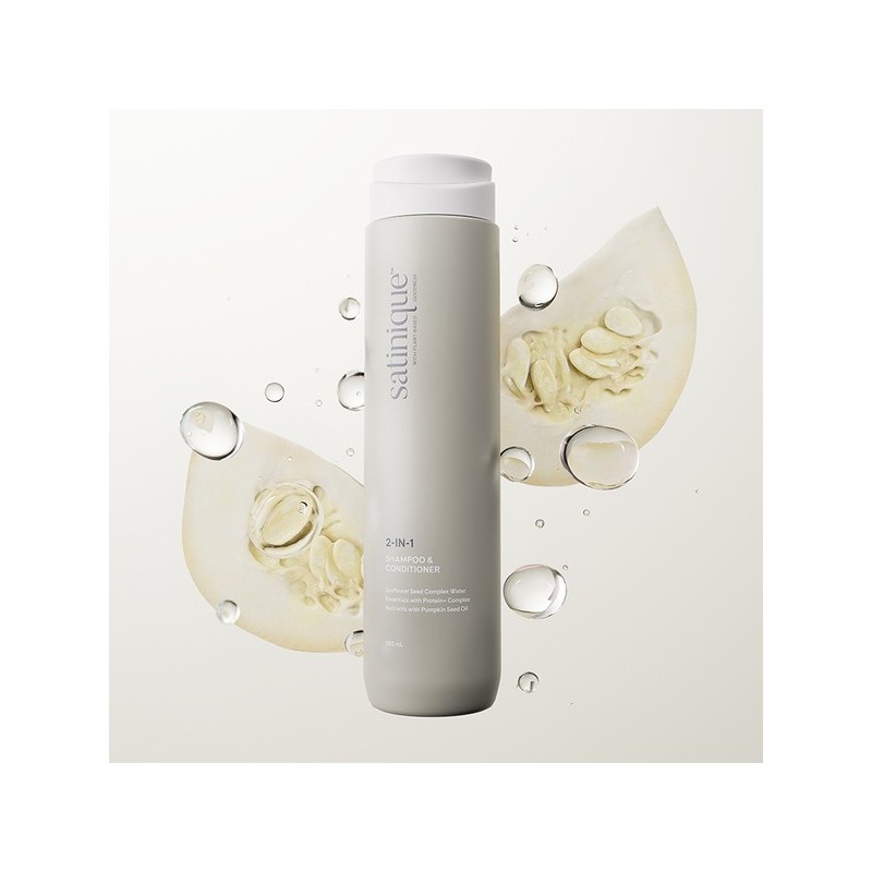 Champú y Acondicionador 2 en 1 Satinique™