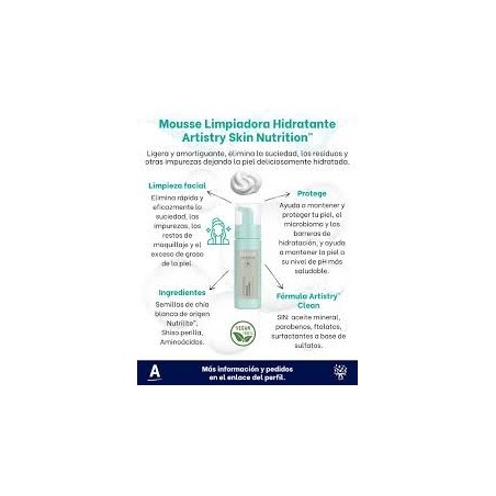 Mousse Limpiadora Hidratante