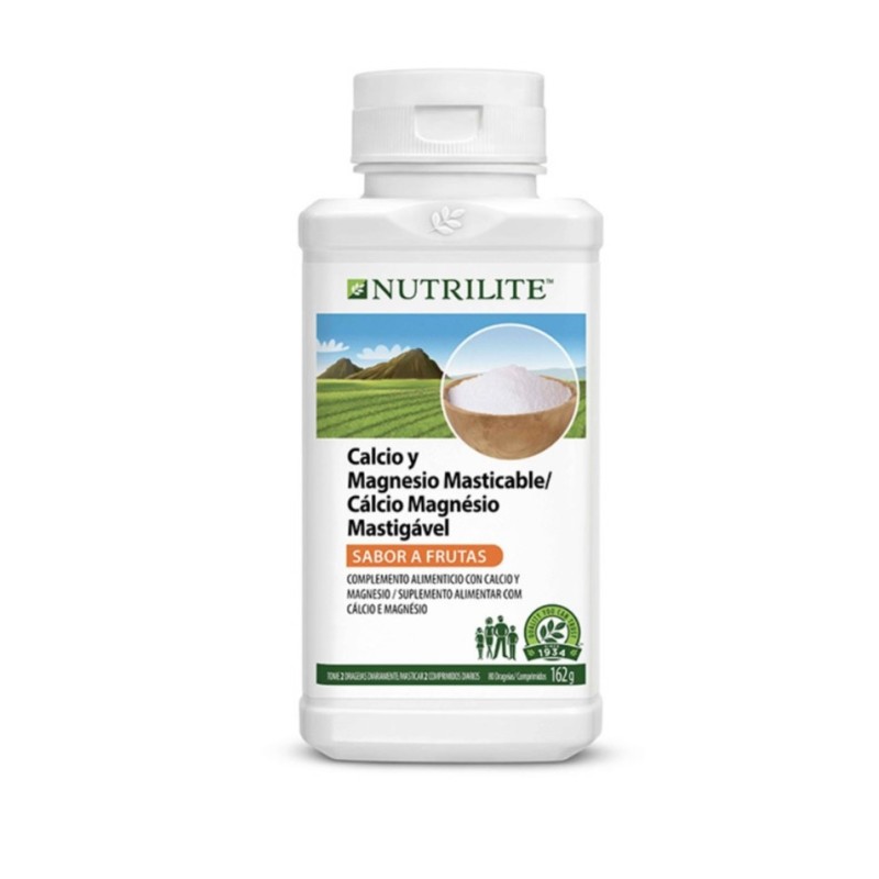Calcio y Magnesio Masticable